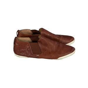 Frye Melanie Chelsea Ankle Leather Pull On Sneakers Size 10 M Casual Ballet